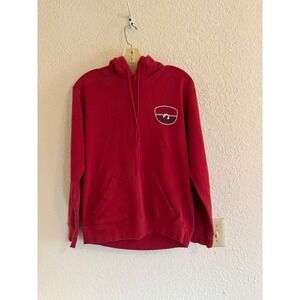 Salt Life Mens Red Salty State of Mind Graphic Pullover Hoodie Size Small